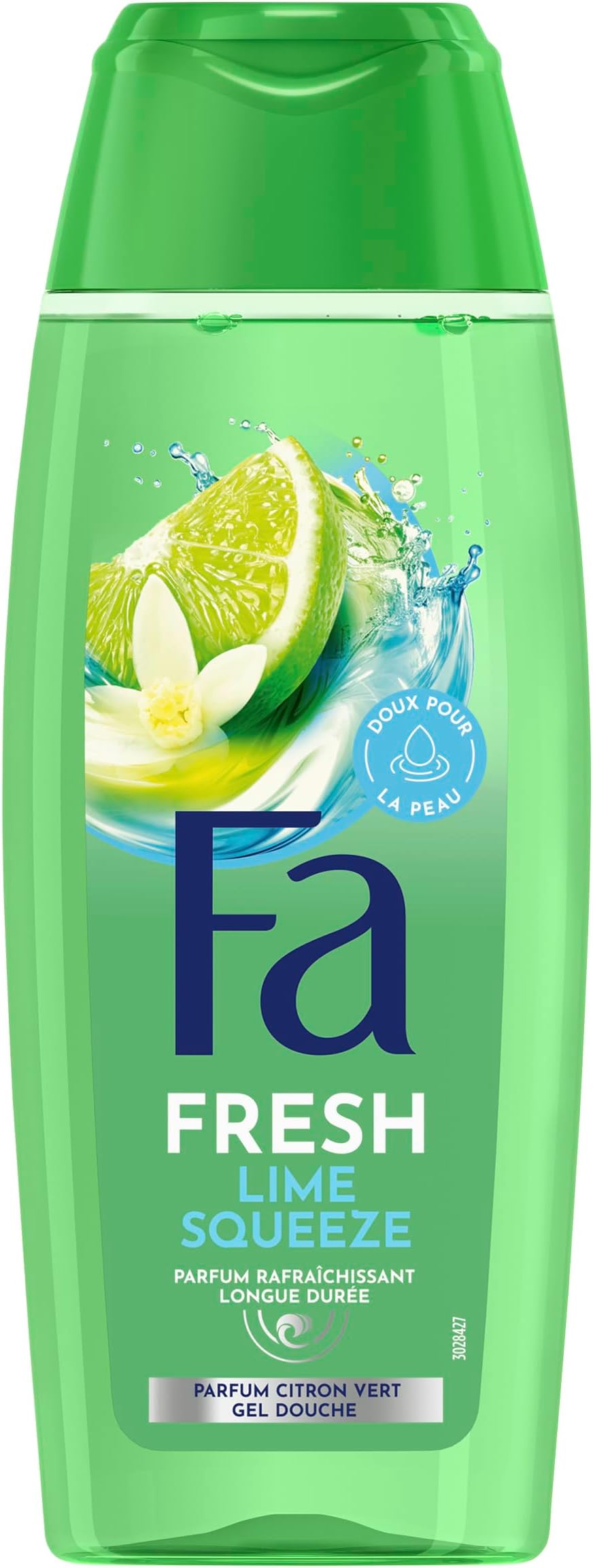 Shower Gel - Caribbean Wave - Lemon & Orange Blossom - Fresh and Toning - 250 ml