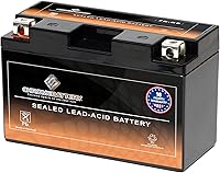 Vista 16 de Batería de motocicleta YTX5L-BS de alto rendimiento, libre de mantenimiento, sellada con AGM