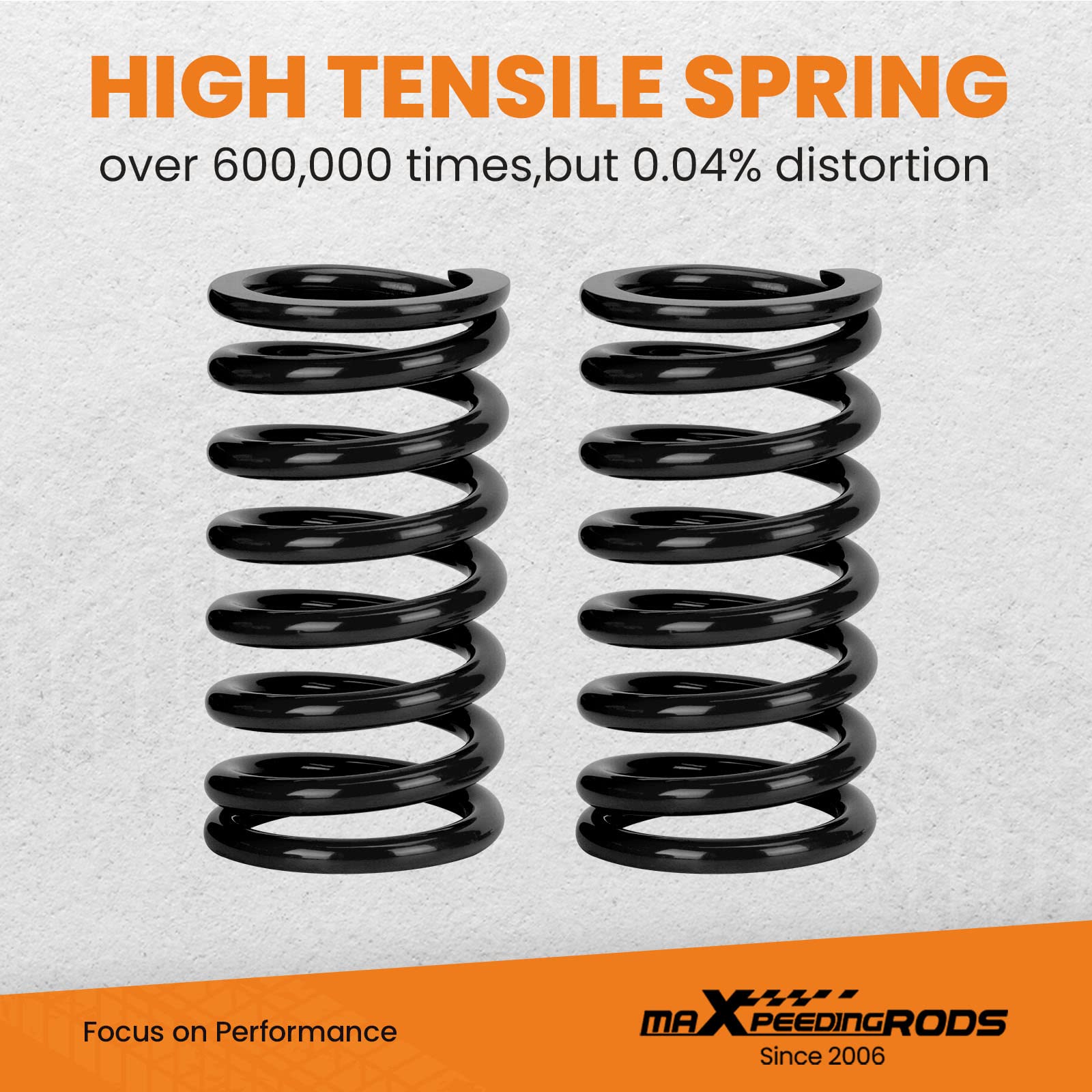 maXpeedingrods Coilovers Shock Struts for 1992-1999 E36 316i 318i 318is 318ic 323i 323ic 323is 325is 325ic 328i 328is 328ic M3 (Non-Adjustable Damper) - Red