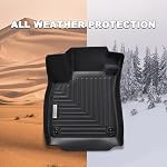 Floor Mats & Cargo Liner for 2017-2023 2024 2025 2026 Chrysler Pacifica(No Hybrid Models),1st & 2nd & 3rd Row with Trunk mat Full Set,TPE All Weather Car Mats