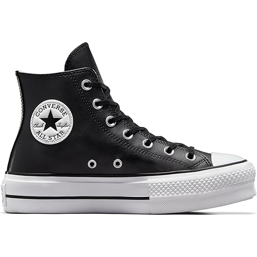 Converse Women's Chuck Taylor All Star Lift Platform Leather High Top Sneaker