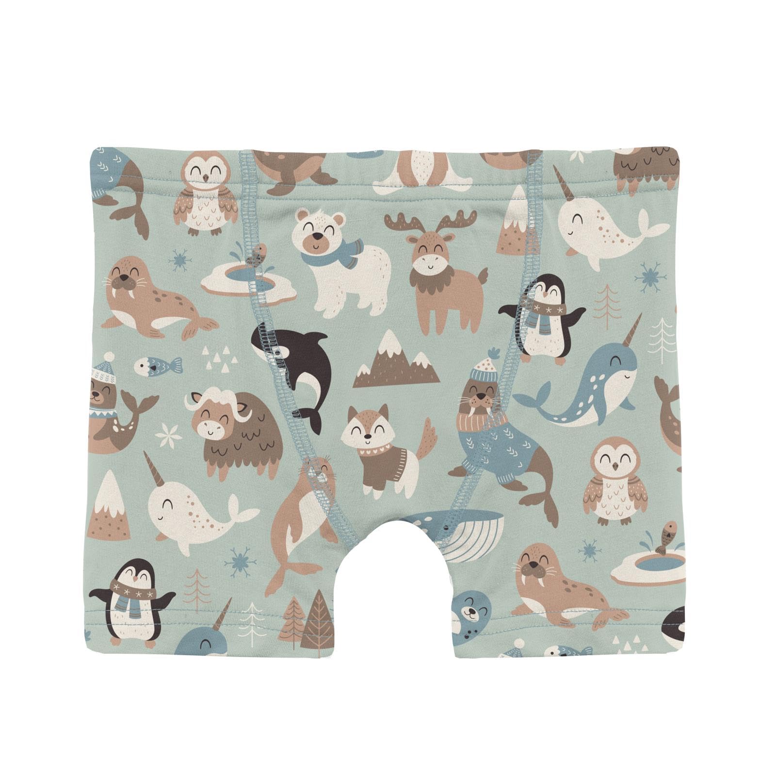 KicKee Boys Print Boxer Briefs Super Soft for All Day Comfort Toddler to Big Kid Underwear