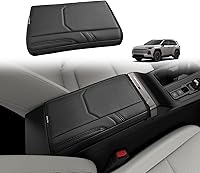 Vista 66 de Muslogy Funda para reposabrazos de consola central apta para Chevy Silverado/Tahoe y GMC Sierra/Yukon 2007-2013, cómoda almohadilla