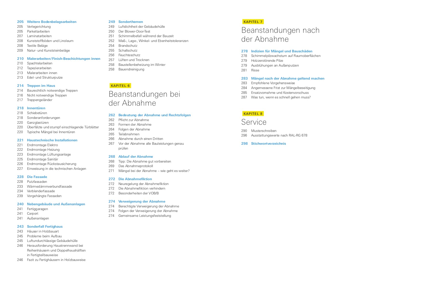 Baumängel und Bauschäden - auf der Baustelle kann vieles schiefgehen, das für Hausbesitzer mit Kosten und Ärger verbunden ist: Erkennen, reklamieren und beseitigen. Mit Checklisten und Musterbriefen