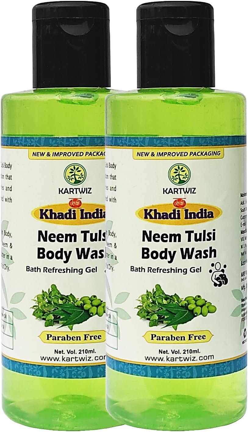 Herbigiri Herbal Neem & Tulsi Body Wash - 420Ml
