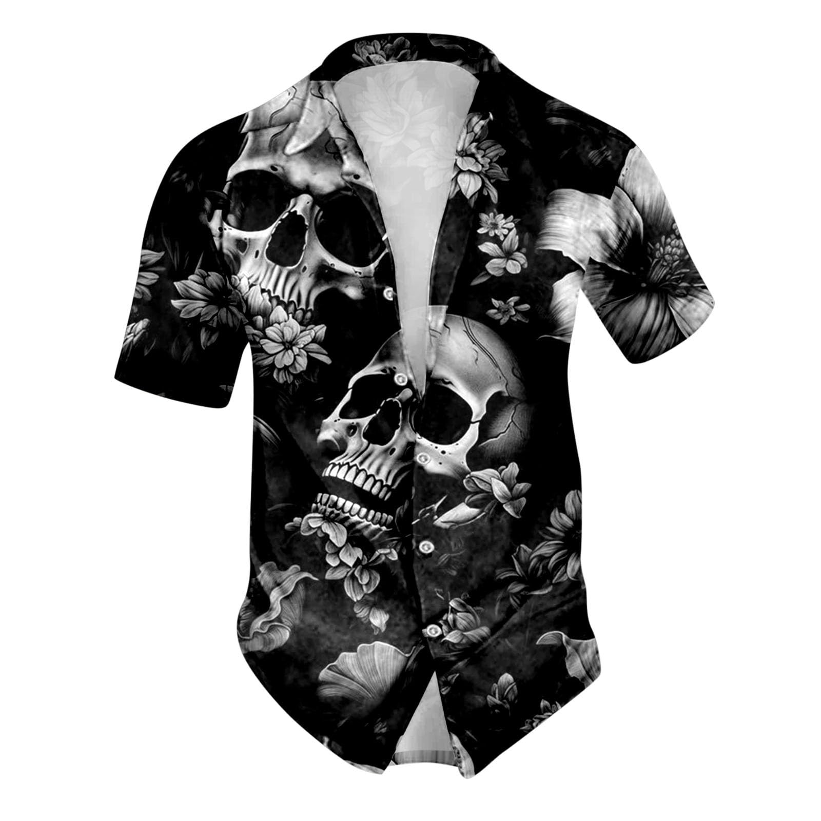Unisex Halloween Skeleton Tracksuit Set Mens and Womens Skull Bones Printed Long Sleeve 2 Piece Outfit Set Hoodie with Jogging Pants Shirts Graphic Tees Halloween Costume Funny, XXL — image 1