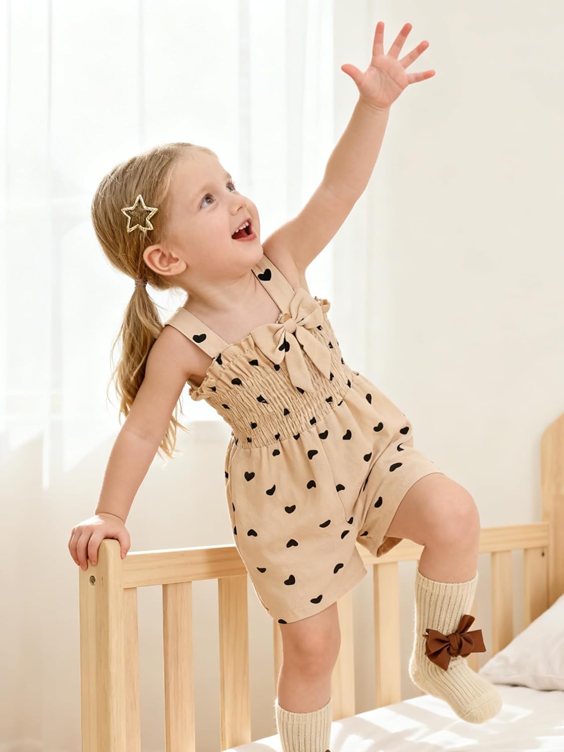 Baby Girl Clothes Toddler Girl Summer Outfit Infant Romper Ruffle Sleeveless Tank Top Jumpsuit 6M-3T - Image 4