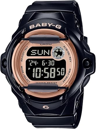 Casio BG-169UG-1JF Womens Wristwatch, Black