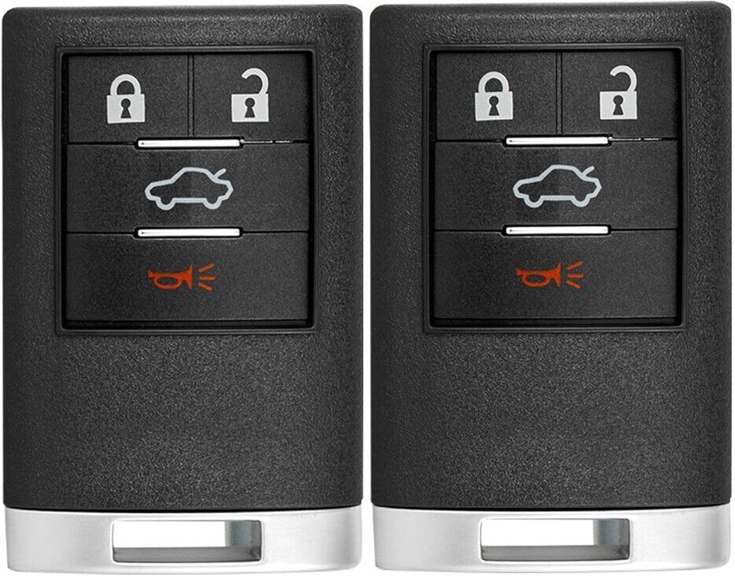 2X New Replacement Key Fob Compatible with & Fit for Select Cadillac Vehicles *Check FITMENTS* 315 MHz