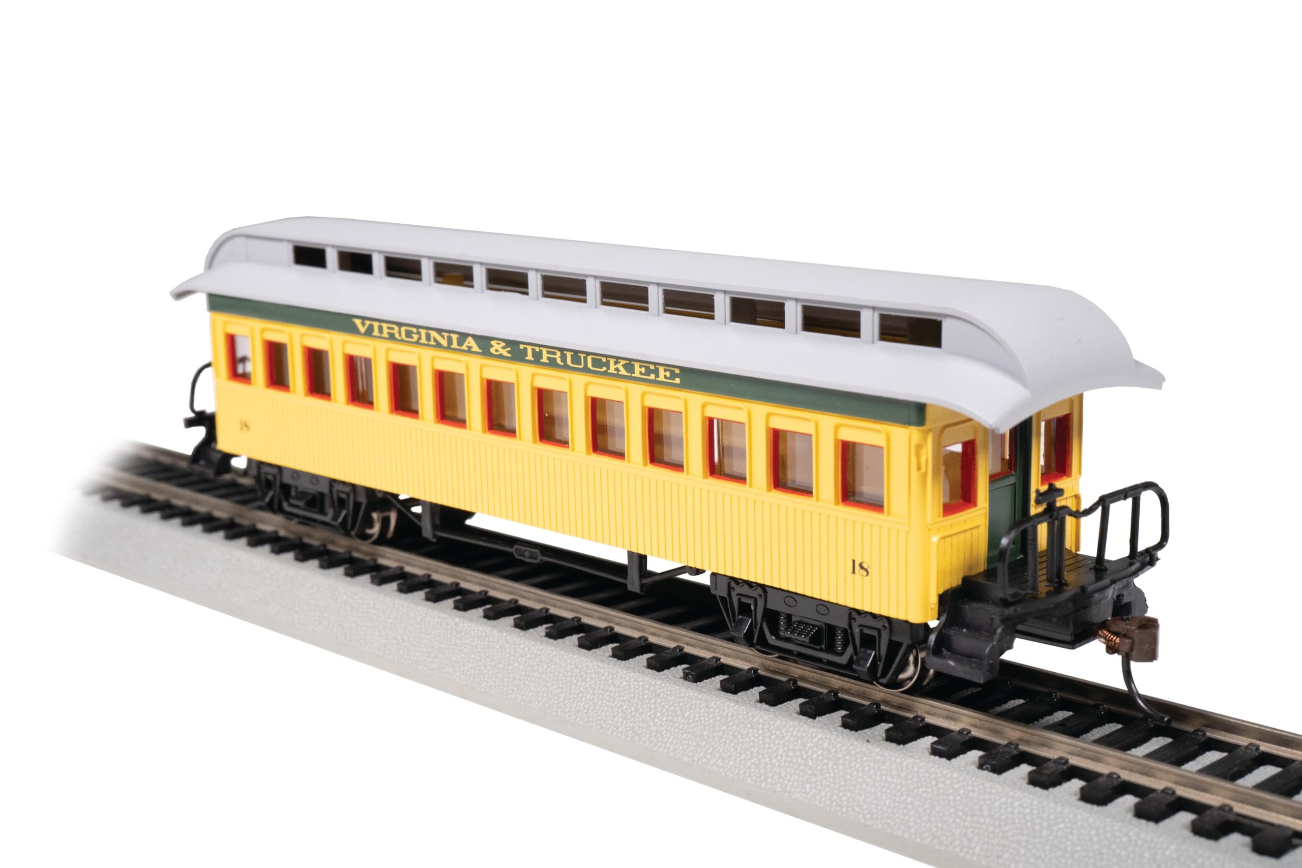 Bachmann 鉄道 Amazon.com: Bachmann Trains - Old-Time Car with Round-End