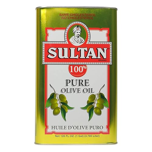 Miniatura 4 de Sultan Aceite de oliva virgen extra dorado, primera prensa, sabor de cuerpo completo, prensa en frío, sin colesterol, ideal para ensaladas, rociar