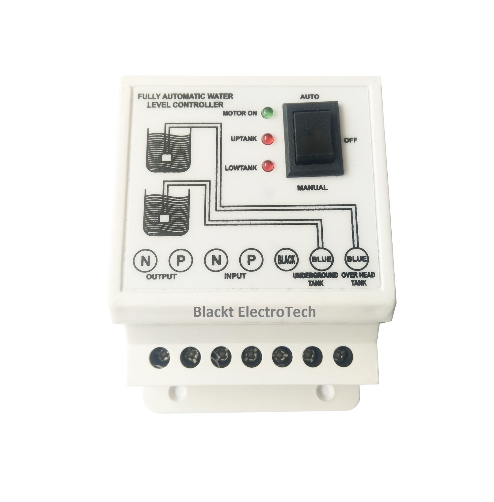Blackt Electrotech Fully Auto Water Level Controller with Float Switch