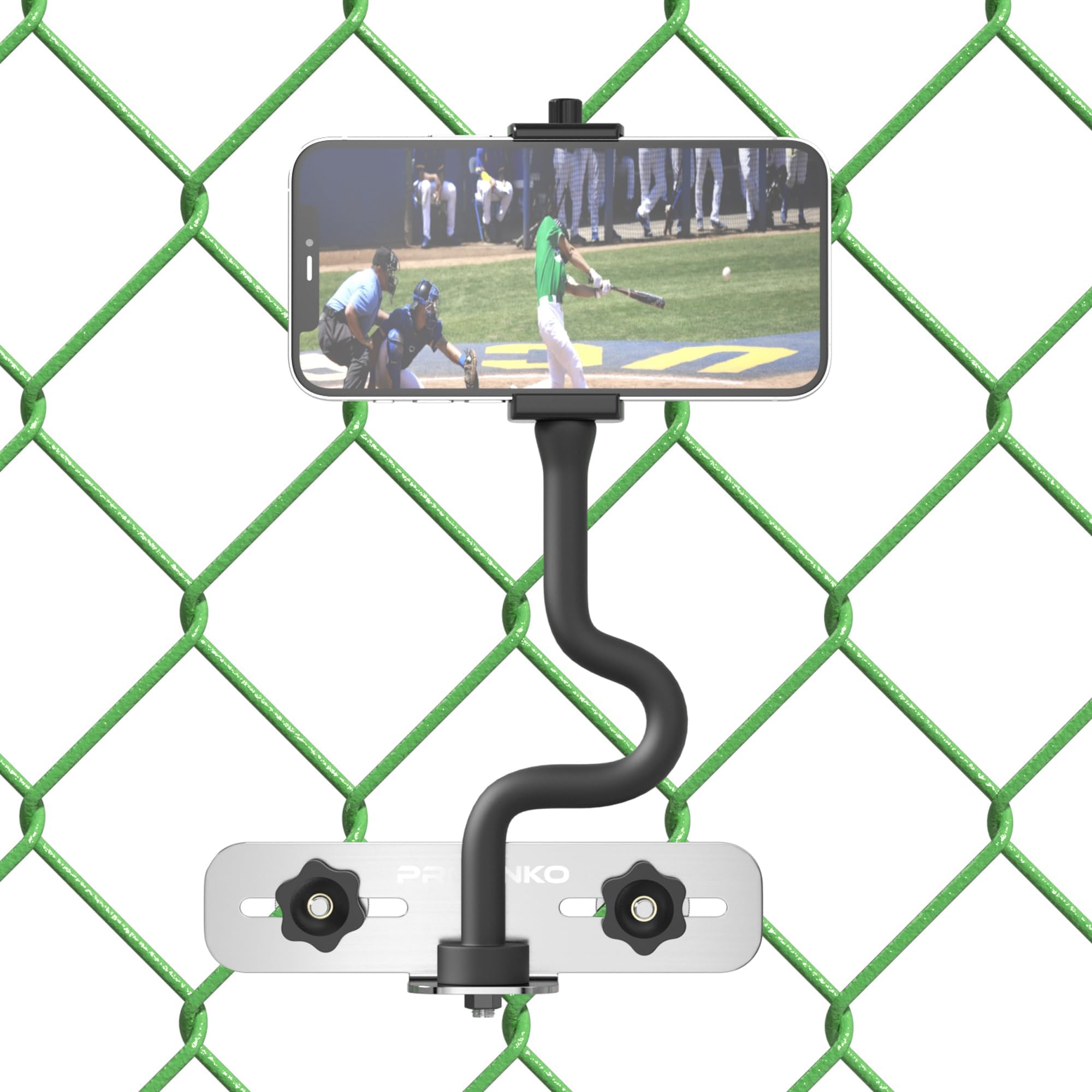 Phone Fence Mount for GoPro Mevo Start Pocket Radar More