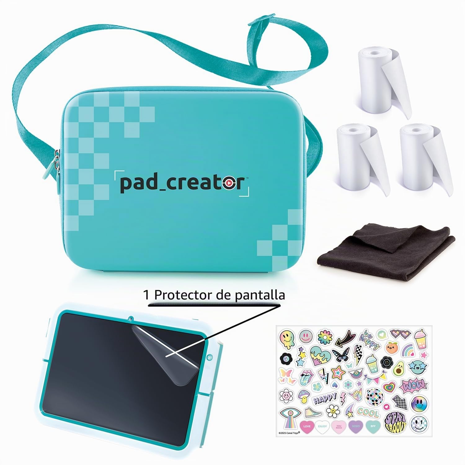 Pad Creator Funda para Tablet de impresión instantánea, Accesorio Tableta de impresión instantánea, Protege y almacena Tus Accesorios