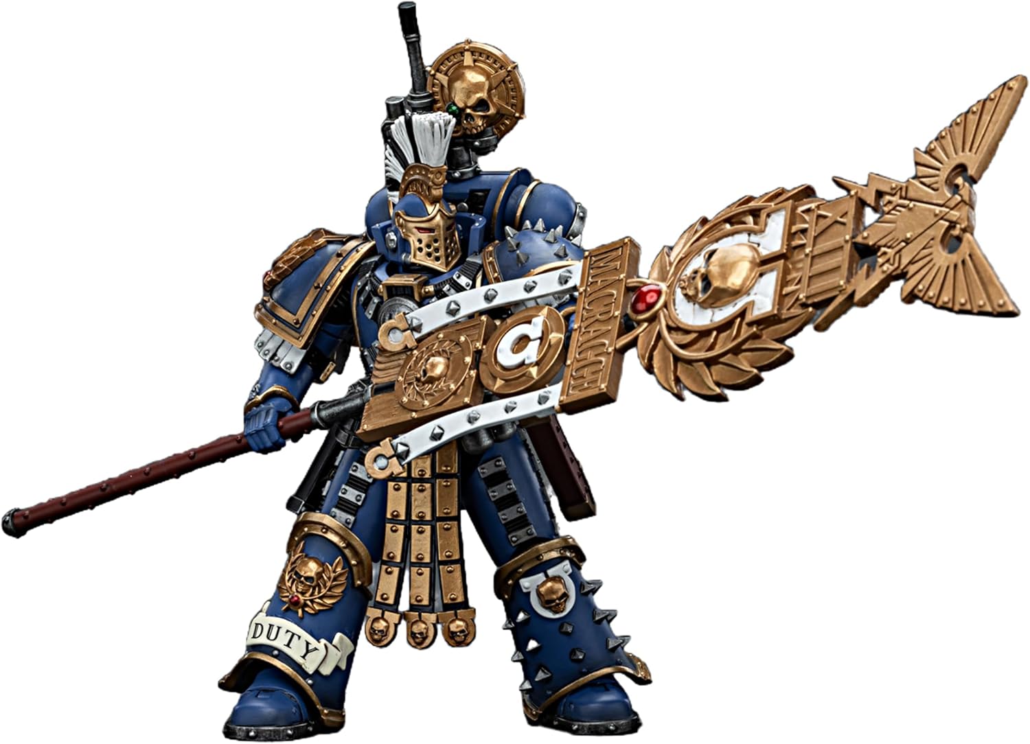JOYTOY 1/18 Action Figure Warhammer 40k Ultramarines Remus Ventanus 5.4-inch Collectible Gifts,Toys for Kids 15+ and Adults