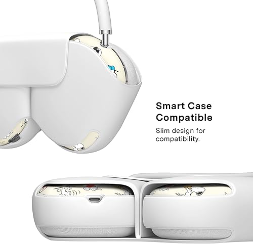 Vista 6 de VELVET CAVIAR Funda protectora para auriculares AirPods Max Bonito diseño protector (Snoopy Moods)