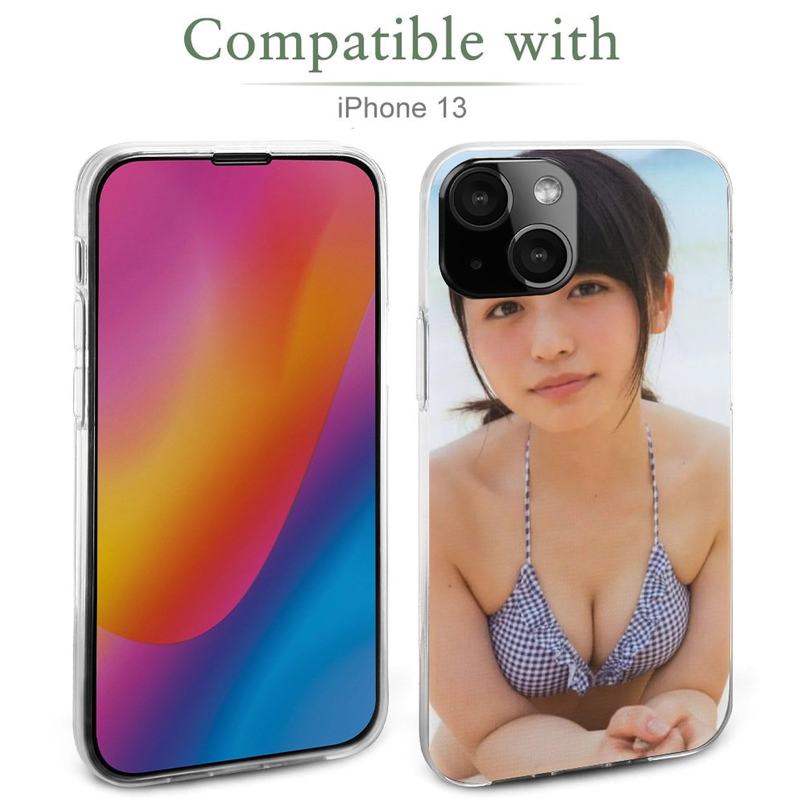 Amazon.co.jp: iPhone 13用 ケース 長濱ねる スマホケース 耐衝撃 滑り