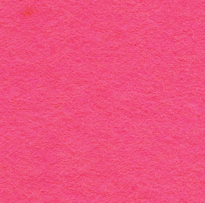 Wool Mix Felt Premium 30% Wool Blend Plain 300gsm Craft Fabric EN71 Standard Sold by Half METRE (Pink 147) — image 1
