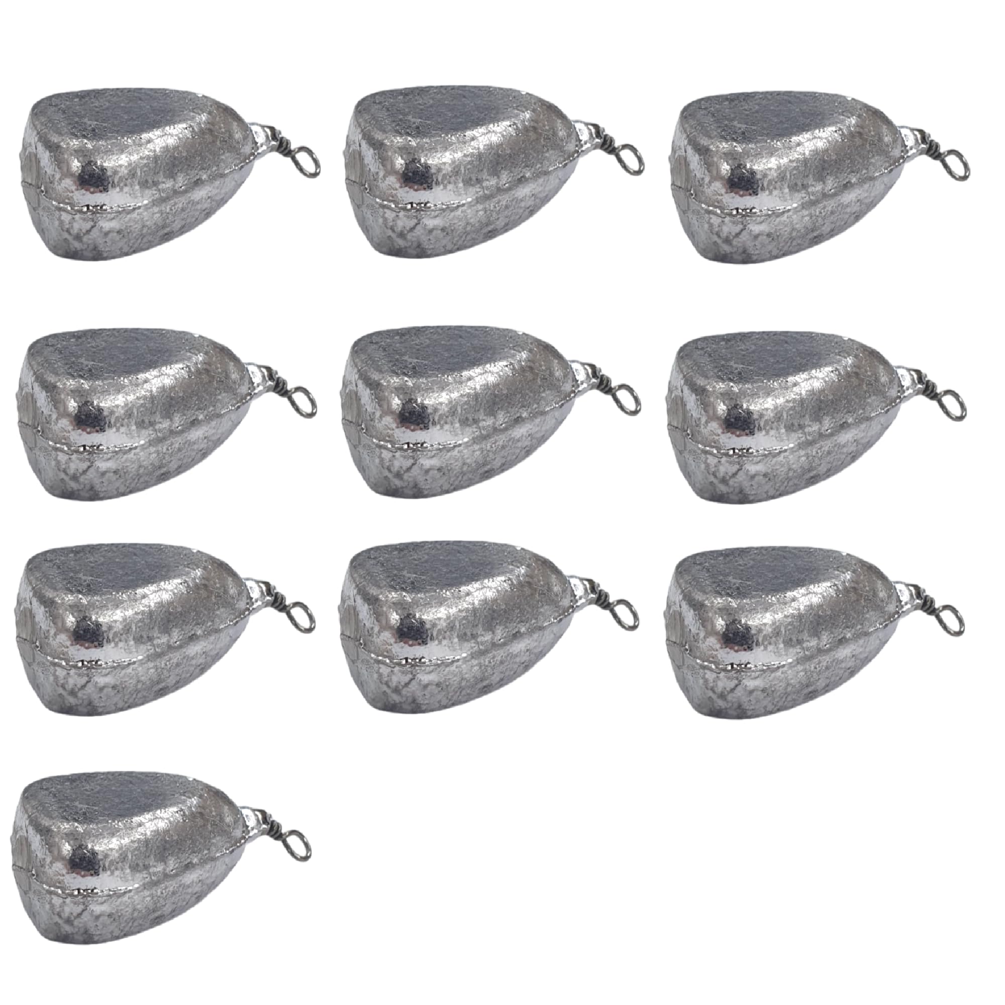 Alwonder 15 STK Plombs Poire 3g-30g Avec Émerillons Laiton | Poids Pour