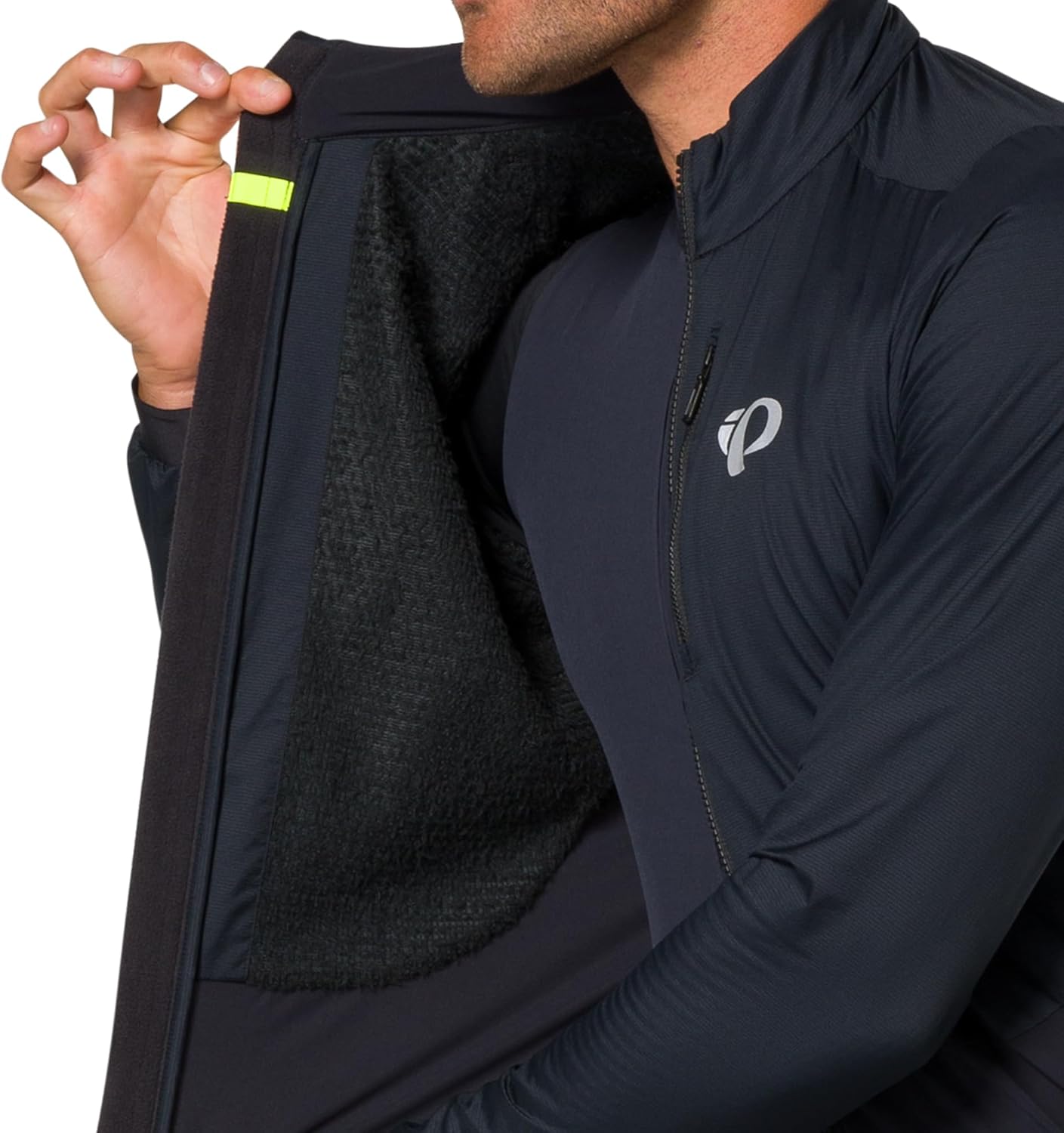 PEARL IZUMI, Men's Expedition Pro Alpha Jacket, Wind & Water Resistant Cycling Jacket, Form-Fitting with Safety Elements - Image 7