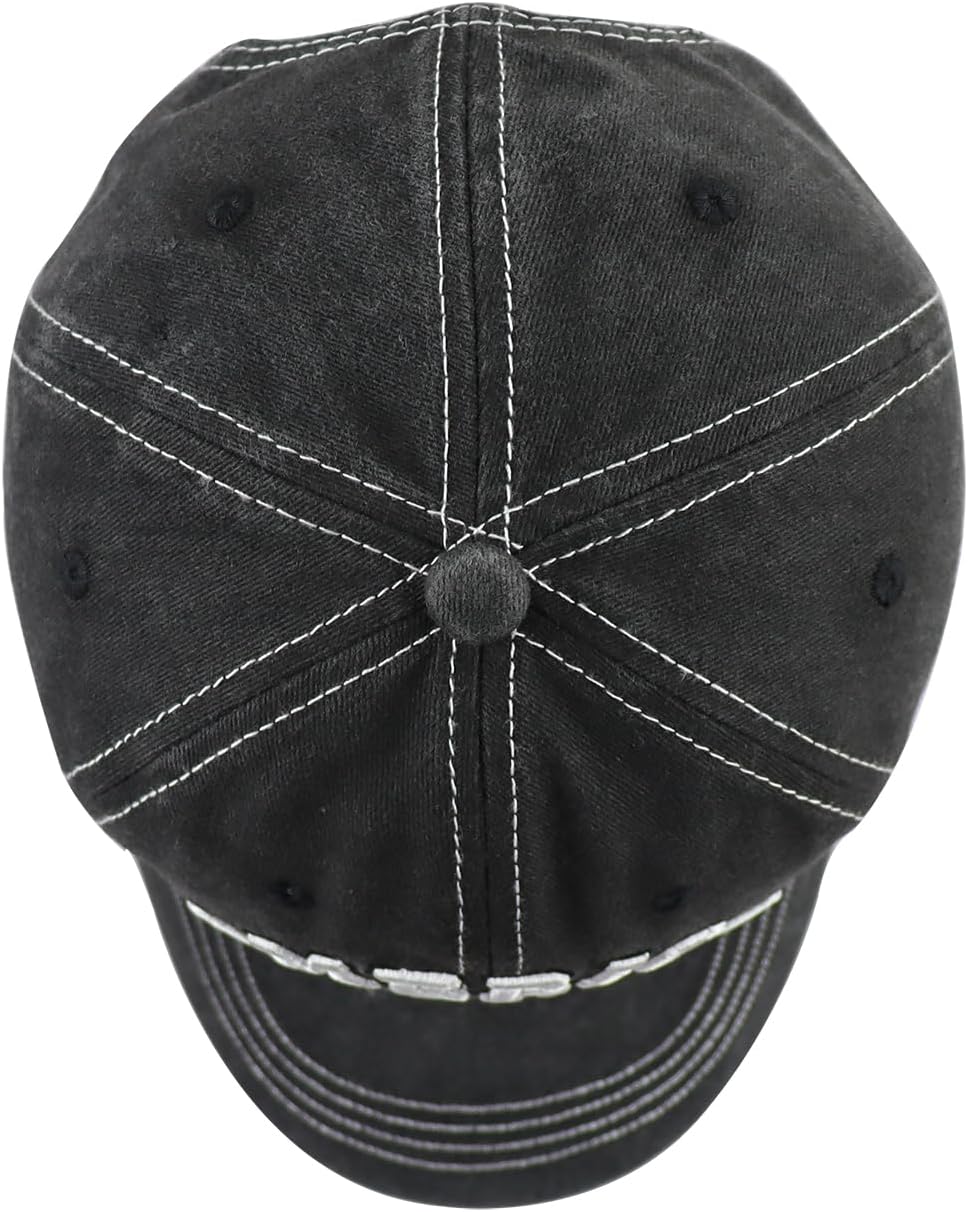 XacaYuerp America Flag EST 1776 Hat for Men Women, Funny Adjustable Cotton Embroidered USA Flag Patriotic Baseball Cap - Image 4