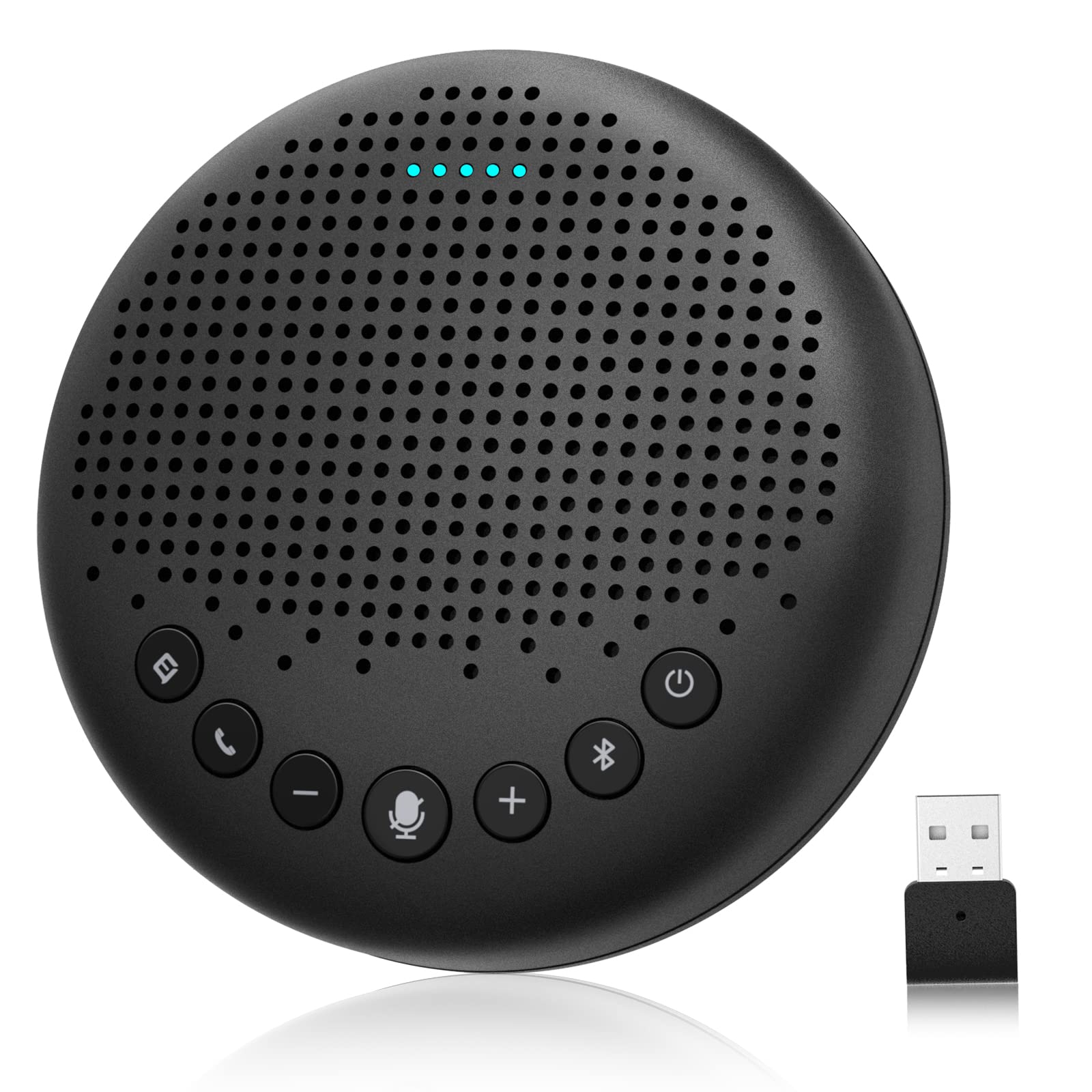 Bluetooth Speakerphone – EMEET Luna Conference Speaker, w/Enhanced Noise Reduction Algorithm, Daisy 