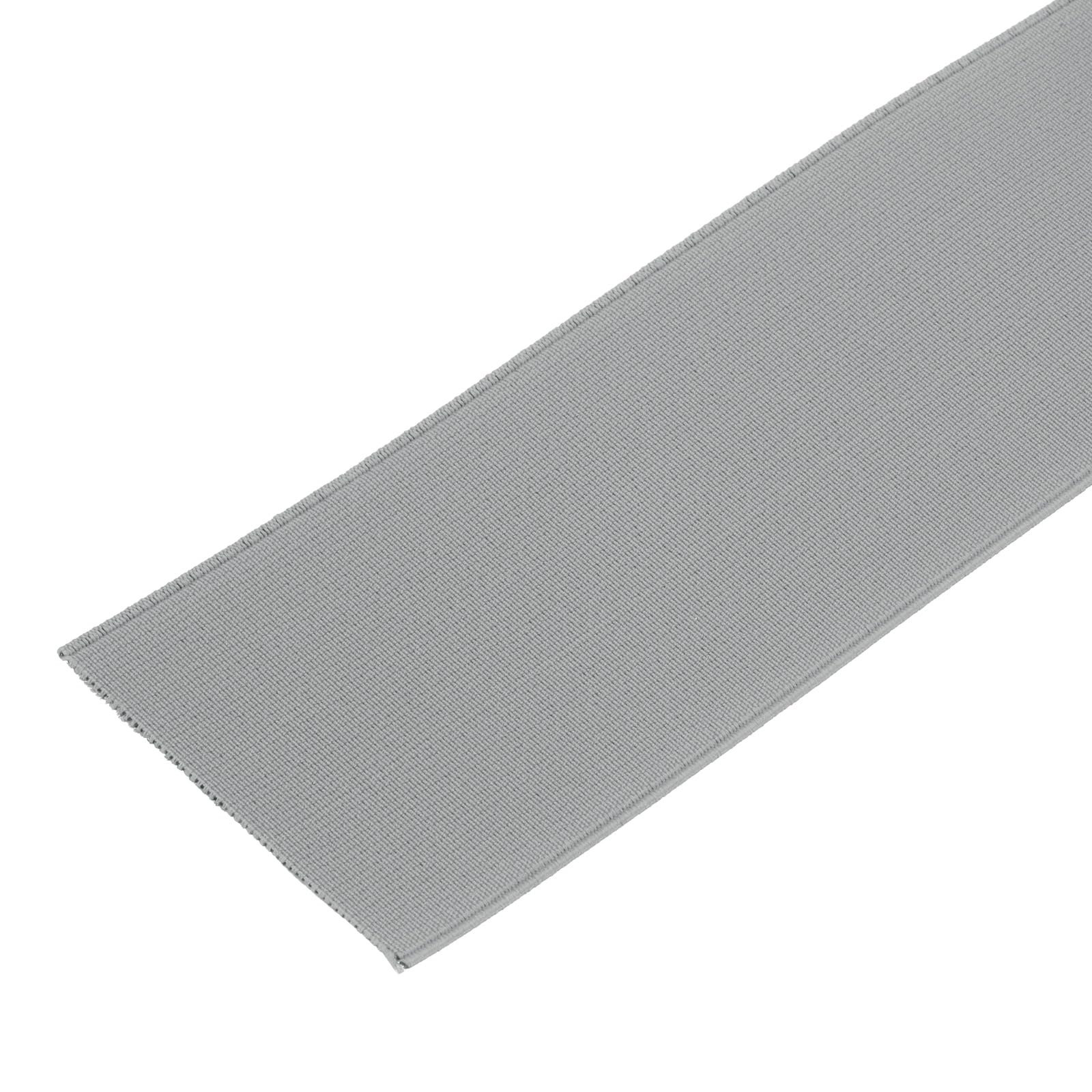 sourcing map Elastici per cucire, 7 cm, 4,6 m, grigio chiaro, bobina elastica ad alta elasticità per parrucche, cinture, pantaloni