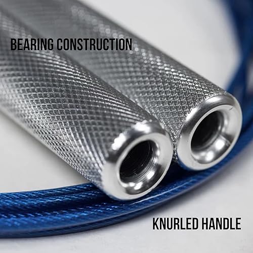 Miniatura 4 de REP Cuerdas de velocidad de fitness - Cuerdas ajustables de competencia y velocidad de cable para acondicionamiento y doble bajo