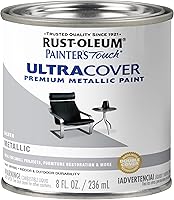 Vista 237 de Rust-Oleum Painter's Touch 1979502 - Pintura de látex, color negro brillante, 1 cuarto de galón