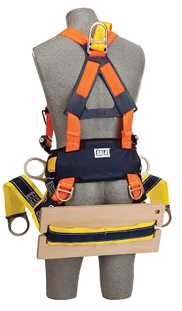 3M DBI-SALA Delta Bosun Chair Harness 1108125, Large, ANSI Z359.1, OSHA 1910.66, OSHA 1926.502