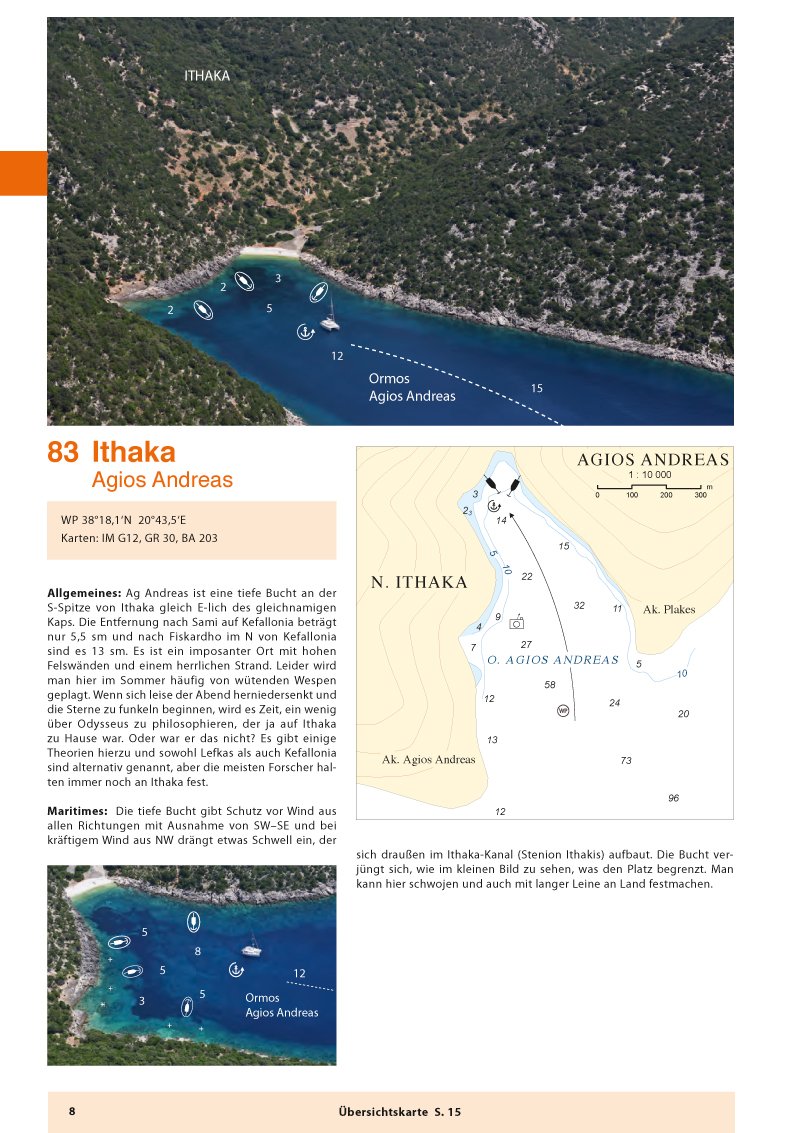 Hafenguide Griechenland 1: Ionisches Meer - Peloponnes - Golf von Korinth - Athen - Saronischer Golf - Albanien