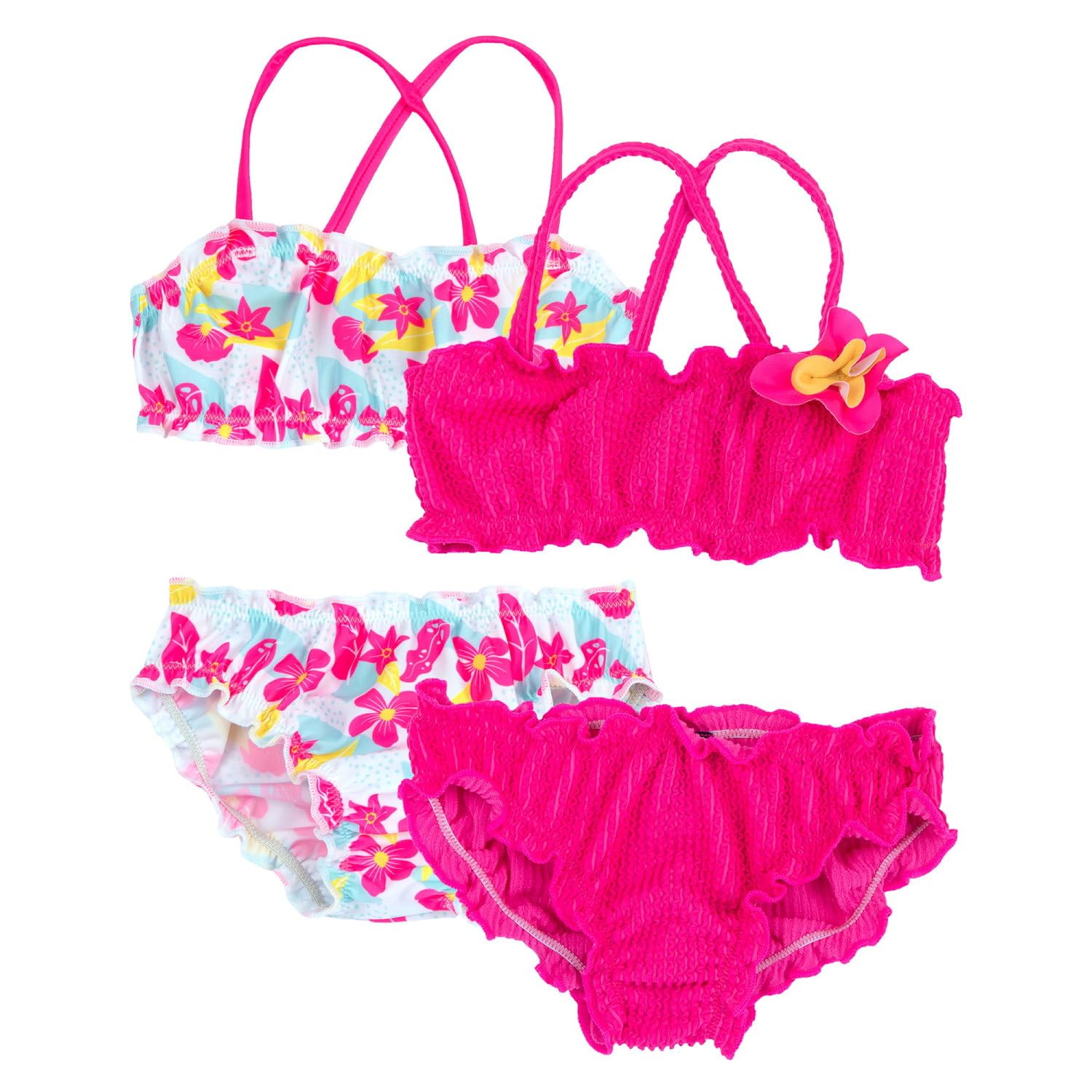 Chicco, Traje de Baño de Dos Piezas para Niña, Conjunto de 2 Bikinis, Cómodos y Versátiles, Ideales para el Mar o la Piscina, Ropa para Bebé, Diseñado en Italia