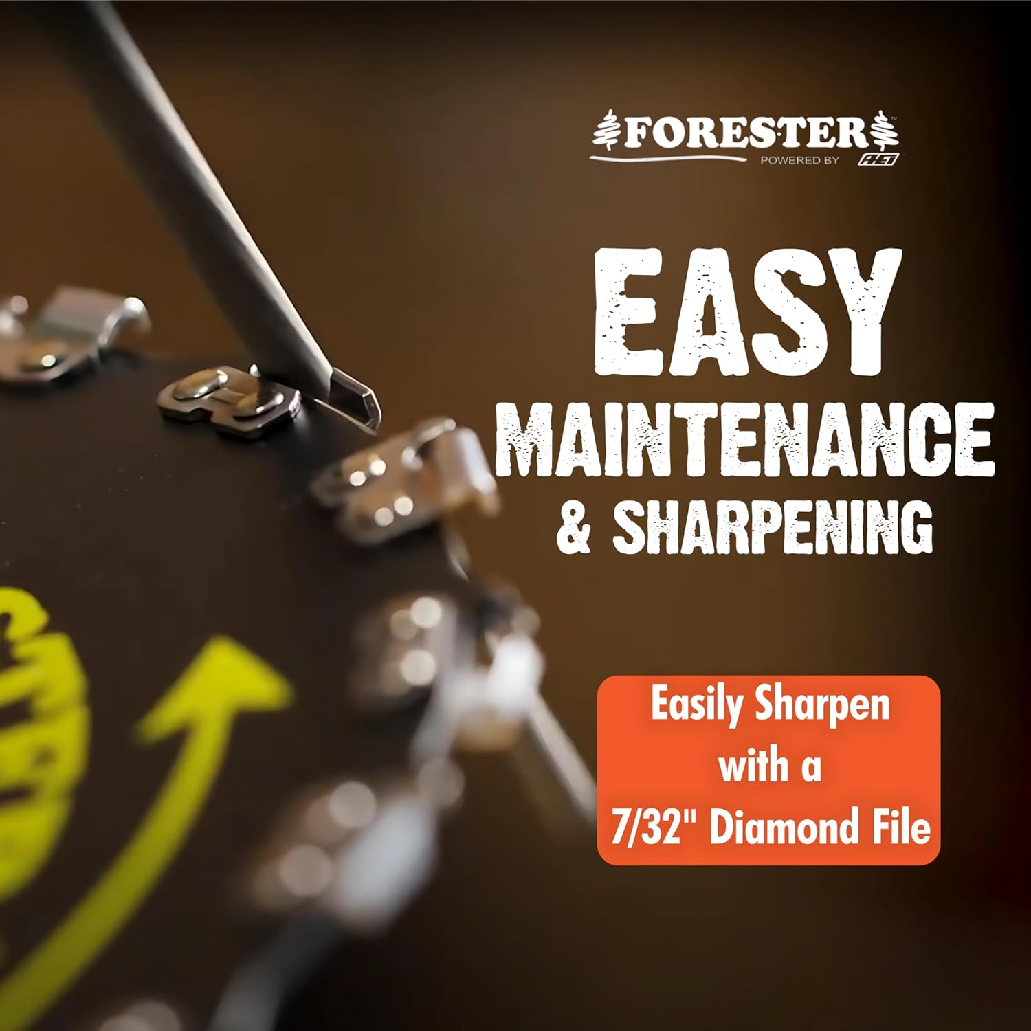 FORESTER Carbide Tip Chainsaw Brush Cutter Blade - 9in x 20 Teeth | Fits Most Straight Shaft Trimmers | Conversion Kit Sold Separately