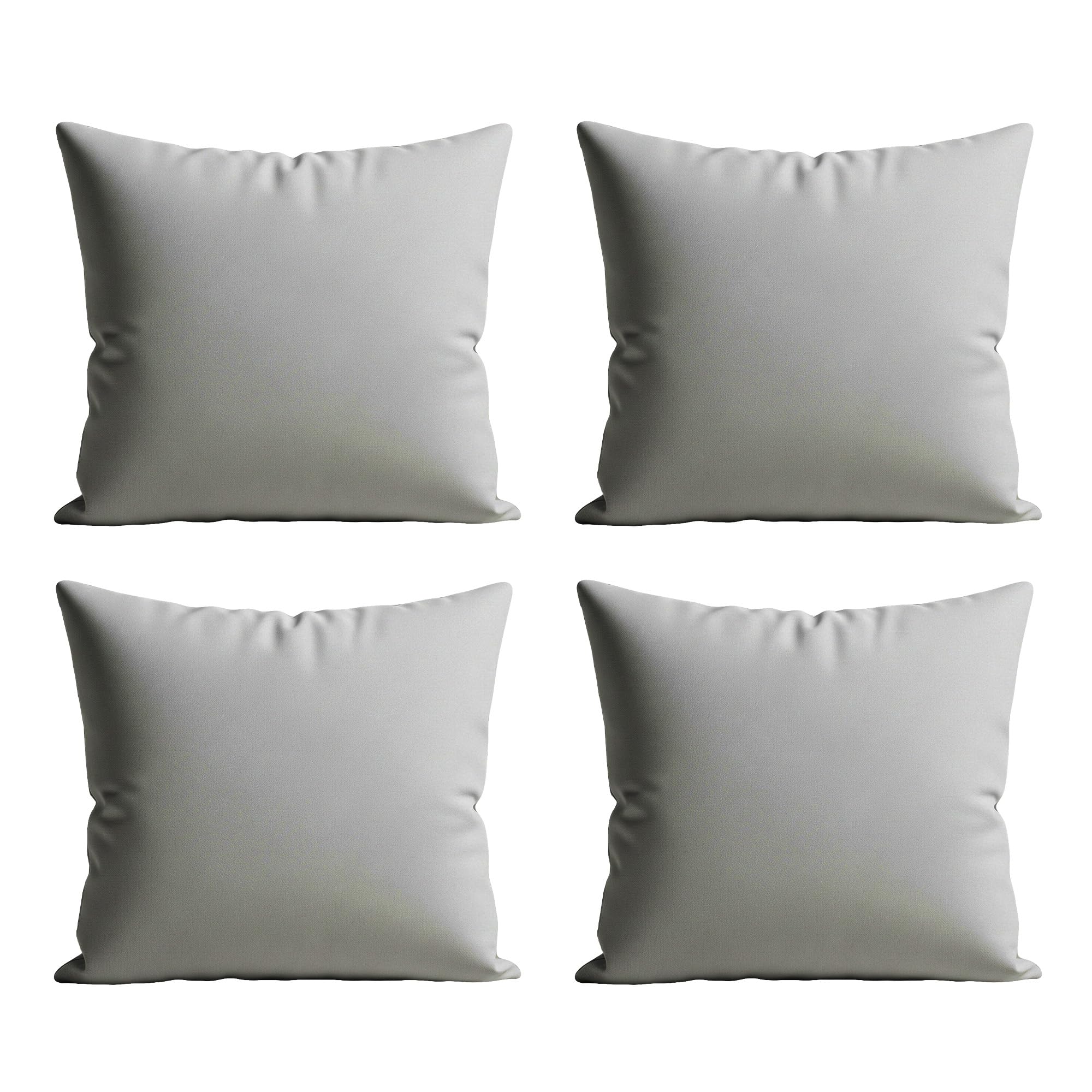 Home Sweet Home UK Outdoor Cushions Waterproof Filled 4 Pack 60x60cm With Invisible Zippered Outdoor Garden Cushions Waterproof 24"x24" With Cushion Covers For Living Room Garden Sofa Bedroom — image 1
