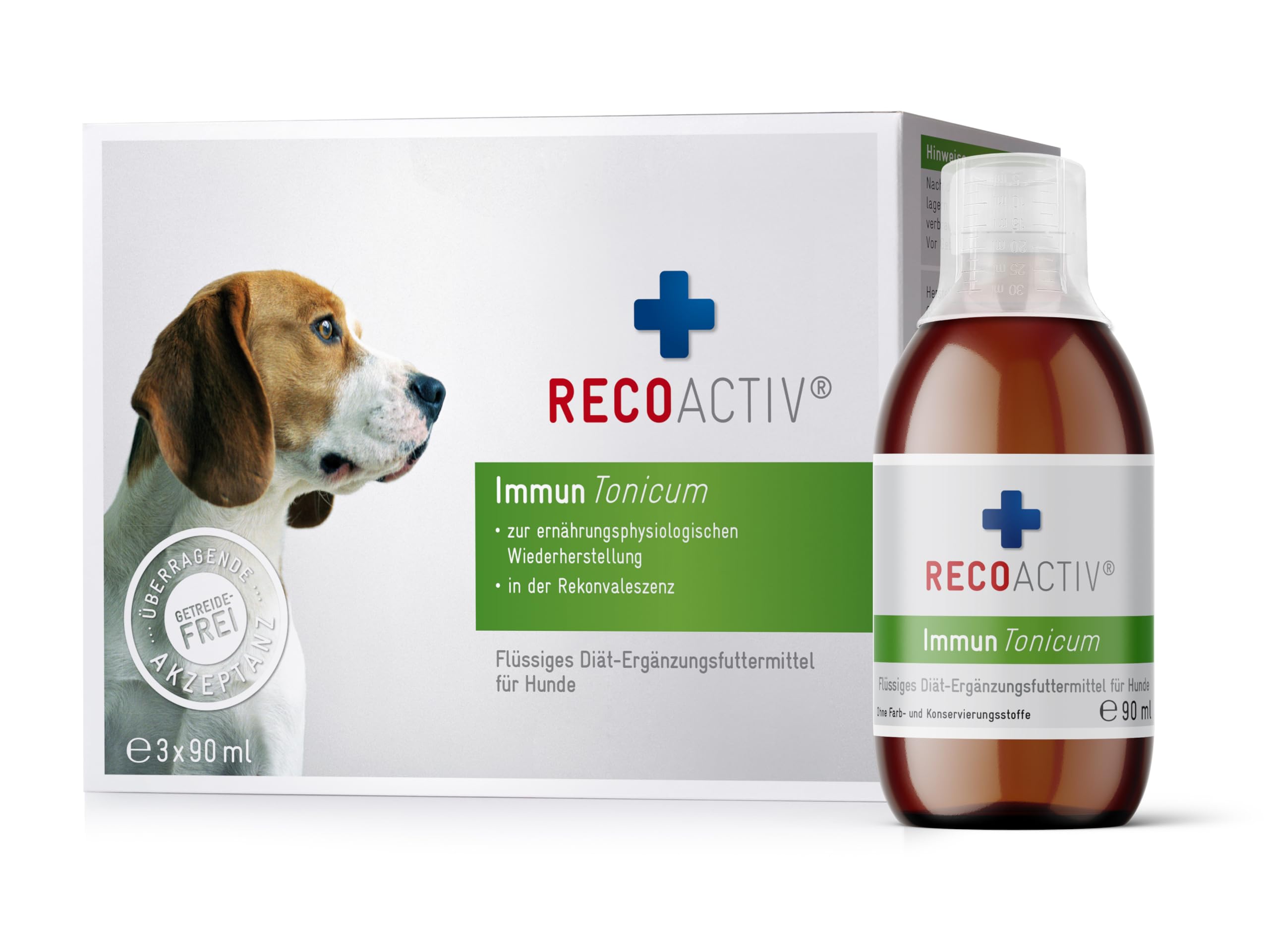 RECOACTIV Immun Tonicum dla psów 3 x 90 ml dieta uzupełniająca wspomagająca odporność