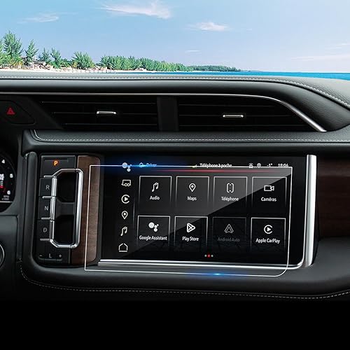 Protector de pantalla Coleya Yukon Denali para 2021 2022 2023 2024 GMC Yukon (Denali/Denali Ultimate) 10.2 pulgadas, accesorios Yukon Denali