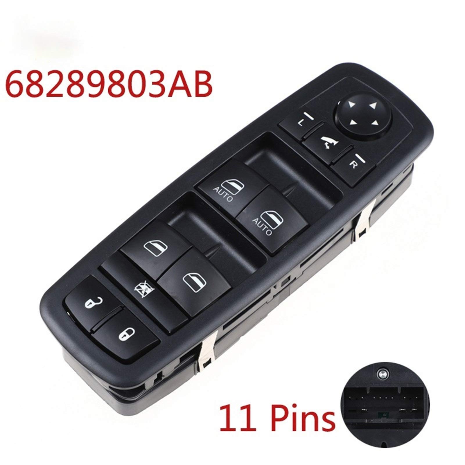 Interruttore di Controllo della Finestra 68289803AB 68319803AA Adatta per Jeep Mopar Grand Cherokee LHD Power Master Window Switch Accessori per Auto