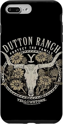 Vista 25 de Funda para iPhone 11 Yellowstone Dutton Ranch Steer Logo