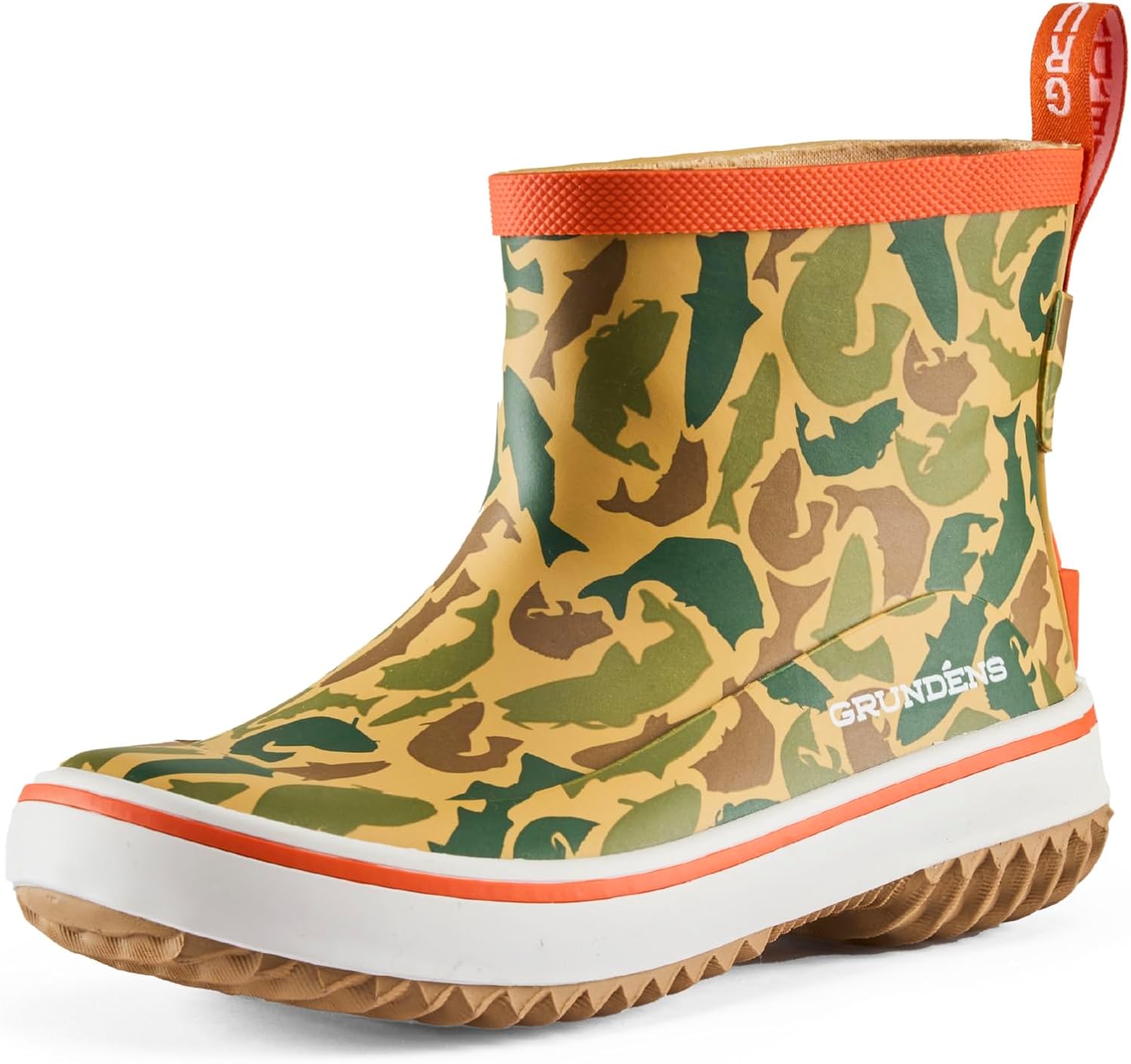 Grundéns Kid's Guppy Rain Boots - Lightweight Rubber Waterproof Kids and Toddlers Shoes, Easy-On Loop, Girls Rain Boots and Boys Rain Boots
