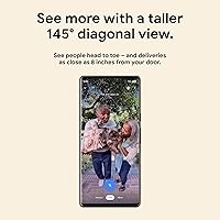 Vista 10 de Google Nest Doorbell - (Wired, 2nd Gen) - Wired Video Doorbell Camera - Doorbell Security Camera - Ivy