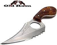 Vista 1 de Collection - Cuchillo de hoja fija multicolor resistente y afilado con funda