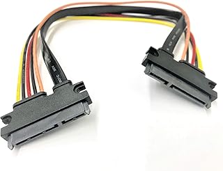 SATA III 22 Pin Female to 22 Pin Female 12 Inches