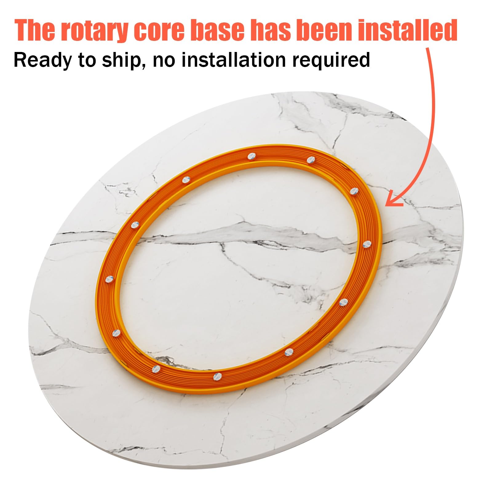 Wooden Large Lazy Susan Turntable 17 19 21 23 25 27 29 31 33 35 37 39inch Rotating Turntable Organizer, for Kitchen Pantry, Shelves, Counters, Tables Round Tabletop Rotating Serving Tray(Pine color,50