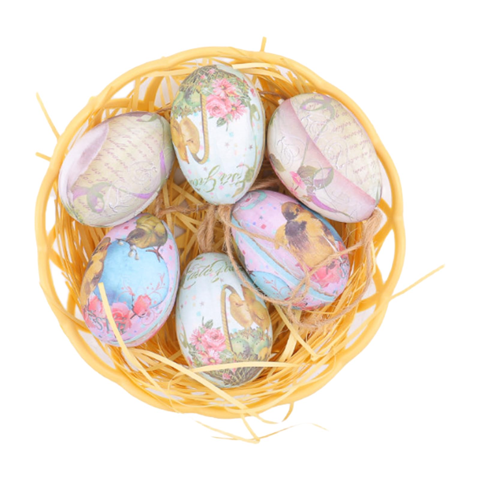 User Friendly Easters Eggs Hanging Ornament Perfect for Creating a Festival Ambiances in Homes Schools and Shops User Friendly Easters Decors