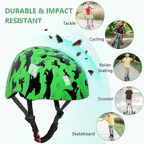 Miniatura 76 de Bienbee - Casco para niños pequeños, casco de patineta para bicicleta, equilibrio, bicicleta, scooter, para niñas y niños de 1-3-5-8-14 años