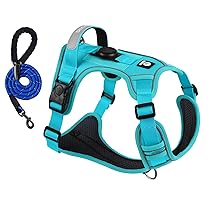 Pettorina cane professionale per cani confortevole e traspirante, pettorina antifuga cane, Imbracatura Traspirante per Addestramento e Corsa per cani di piccola, media e grande taglia