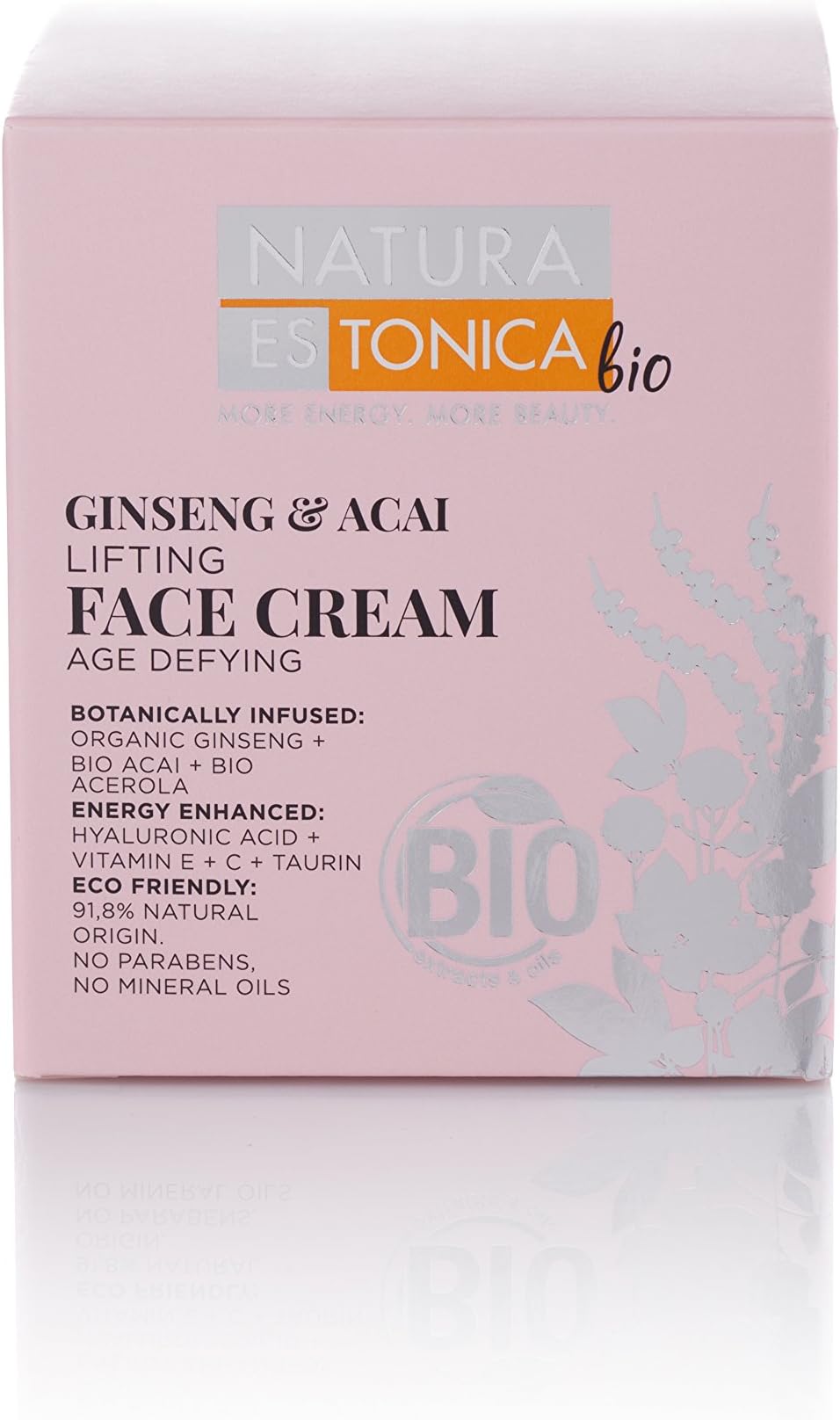 Natura Estonica Bio Ginseng & Acai Lifting Natural Face Cream 50ml