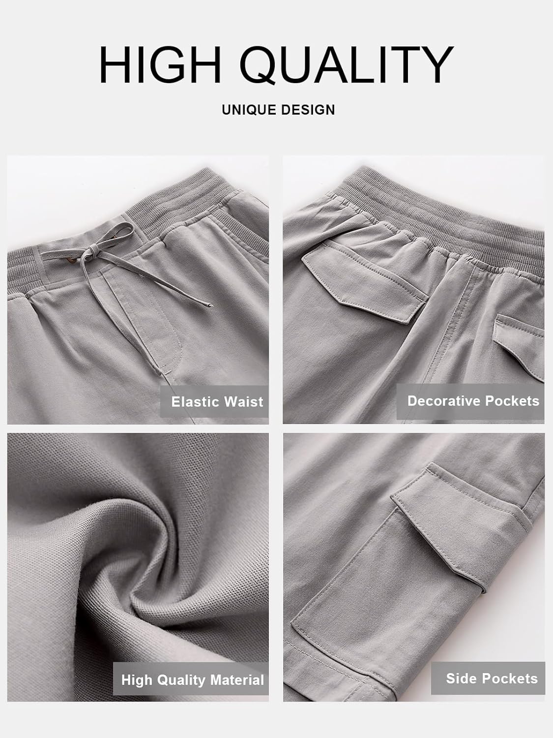 ANRABESS Womens Summer Shorts 2026 Dressy Casual Hiking Cargo Shorts Trendy Outdoor Outfits 6 Pockets - Image 6