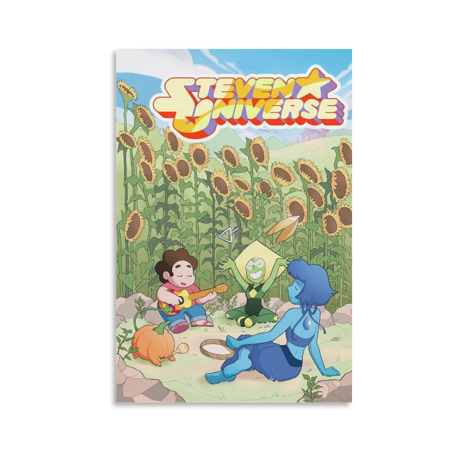 Whbaq Unframe-Style Steven Poster Universe Poster Canva Colourfast Wall Art Decorative Painting For Living Room Bedroom Home Decor 12X18inch(30X45cm)