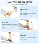 Choking Rescue Device, Portable Suction Rescue Device First Aid Kit for Kids and Adults, Portable Airway Suction Device | Anti Choking Device for Children and Adults Home Kit